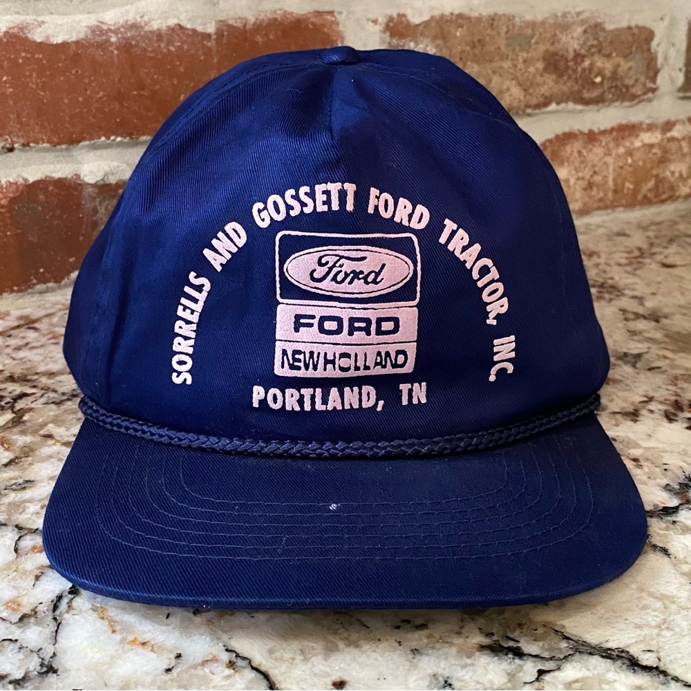Vintage Ford Tractors Farm Trucker Hat